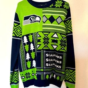 Seahawk Ugly Christmas Sweater